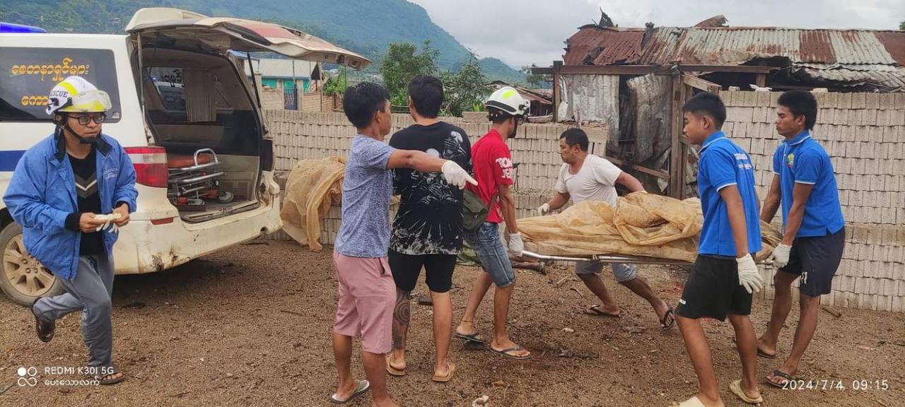 စစ်ကောင်စီ လက်နက်ကြီးကြောင့် လားရှိုးမြို့က အရပ်သား ၃ ဦးသေဆုံးပြီး ၁၂ ဦး ဒဏ်ရာရ