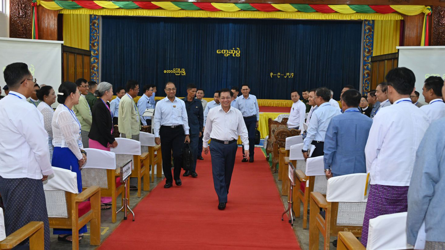 တော်လှန်ရေးတပ်ဖွဲ့များကို လိုအပ်သလို တုန့်ပြန်မည်ဟု မင်းအောင်လှိုင်ပြော