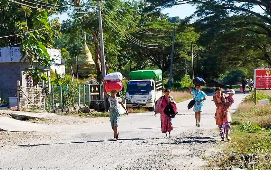 ရမ်းဗြဲမှာ စစ်ရှောင်ဒုက္ခသည် ၃ သောင်းကျော် အကူအညီလိုအပ်နေ