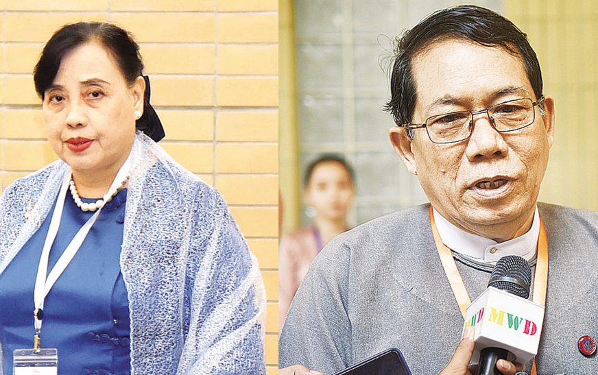 NCA ကို တန်ဖိုးထားကြောင်း ဒေါက်တာအေးမောင်နှင့် ဒေါ်စောမြရာဇာလင်းပြော