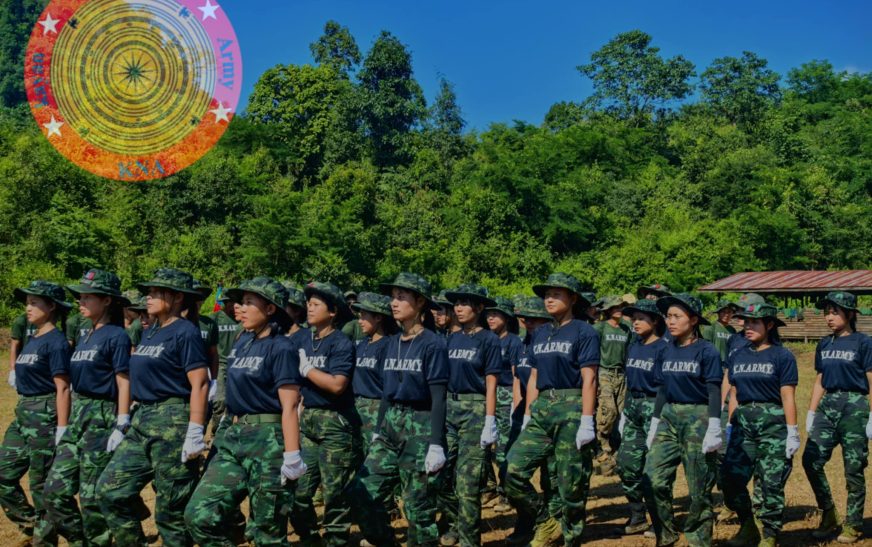 ကယန်းလူမျိုးမှာ တပ်မတော်တည်ထောင်ဖွဲ့စည်း