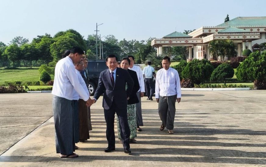 စစ်ခေါင်းဆောင် မင်းအောင်လှိုင် ရုရှားခရီးစဉ် စတင်