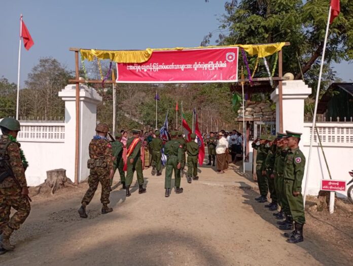 ရခိုင်ပြည် ဂွမြို့နယ်ရှိ စစ်ကောင်စီ၏ ခမရ ၅၆၃ တပ်ရင်း